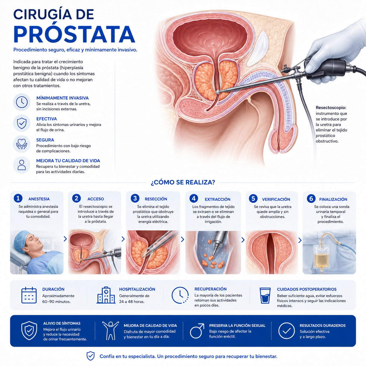 Cirugía de Prostata